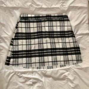 Plaid skirt